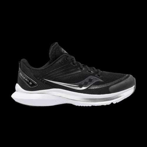Saucony Kinvara 12 Big Kid 'Black White'