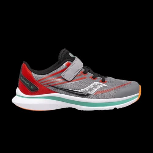 Saucony Kinvara 12 A/C Big Kid 'Grey Orange'