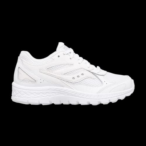 Saucony Cohesion 14 Lace Big Kid 'Triple White'