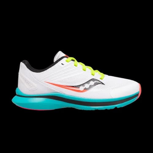 Saucony Kinvara 12 Big Kid 'White Citron'
