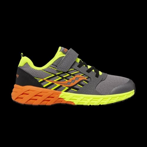 Saucony Wind 2.0 A/C Big Kid 'Grey Citron'