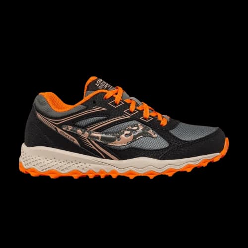 Saucony Cohesion TR14 Lace Big Kid 'Black Orange Camo'