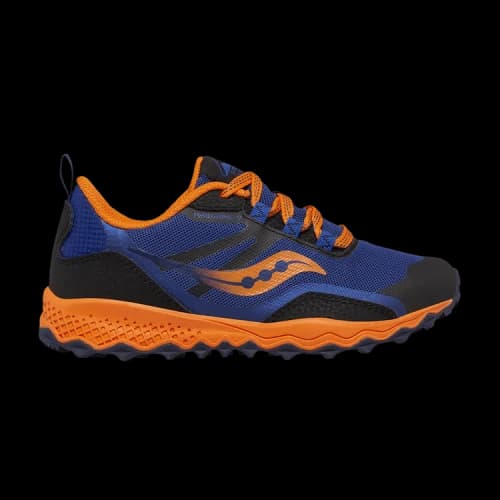 Saucony Peregrine 12 Shield Big Kid 'Navy Orange'