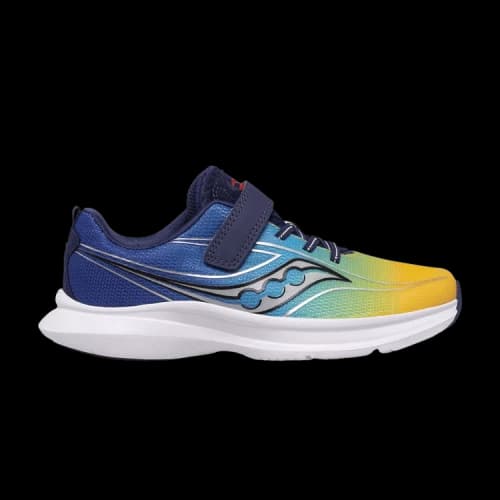 Saucony Kinvara 13 A/C Big Kid 'Blue Yellow'