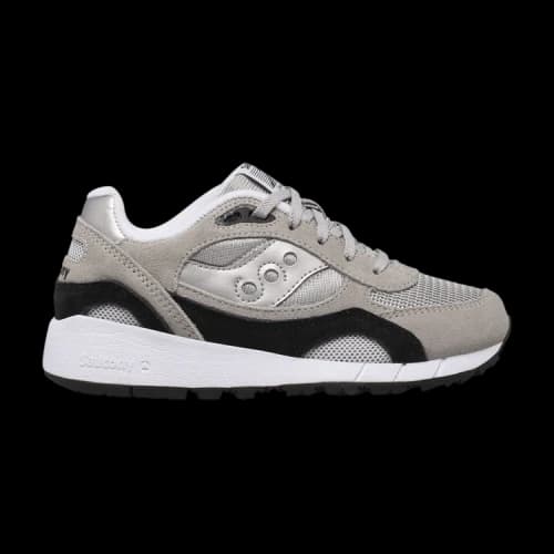 Saucony Shadow 6000 Big Kid 'Grey Black White'