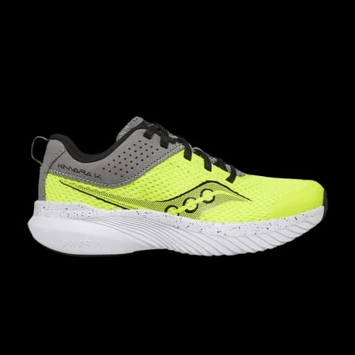 Saucony Kinvara 14 Big Kid 'Citron Grey'