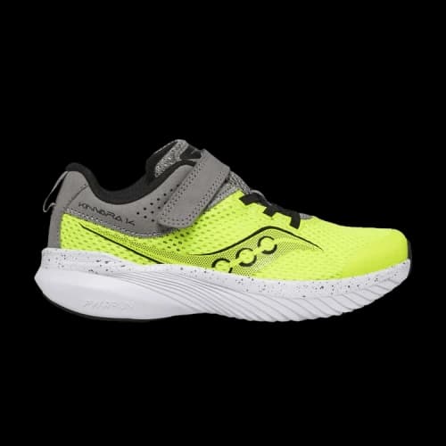 Saucony Kinvara 14 A/C Big Kid 'Citron Grey'