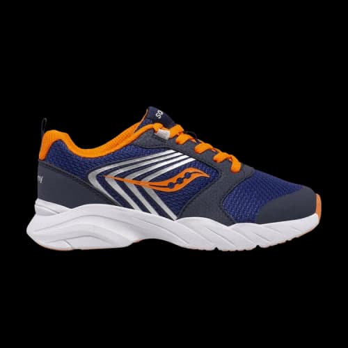 Saucony Wind FST Lace Little Kid 'Navy Orange'