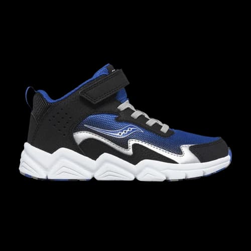 Saucony Flash A/C Mid Big Kid 'Black Blue'