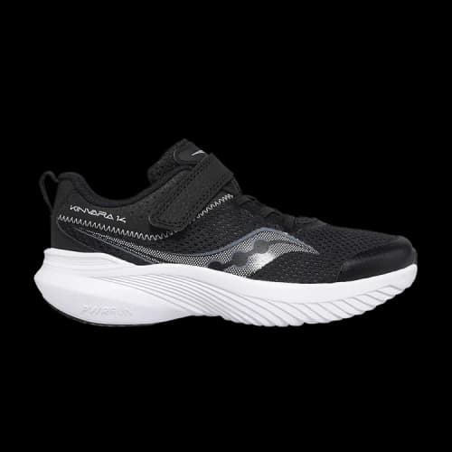 Saucony Kinvara 14 A/C Big Kid 'Black Grey'