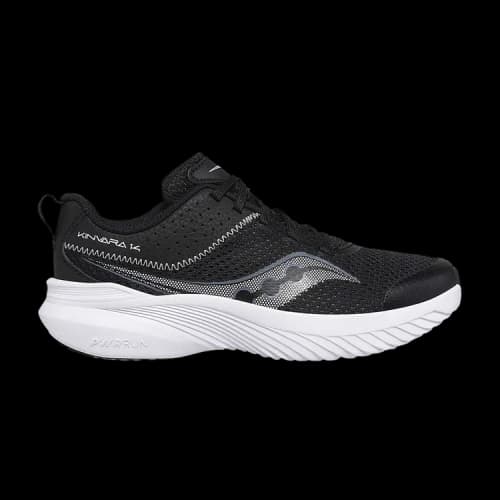 Saucony Kinvara 14 Big Kid 'Black Grey'
