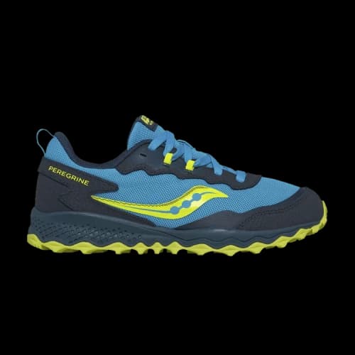 Saucony Peregrine KDZ Big Kid 'Blue Citron'