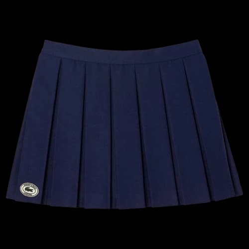 Sporty & Rich x Lacoste Tennis Pleated Skirt 'Marine'