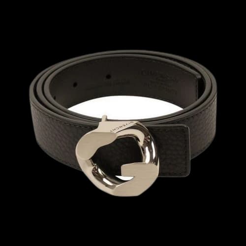 Givenchy G Chain Buckle Leather Belt 'Black'