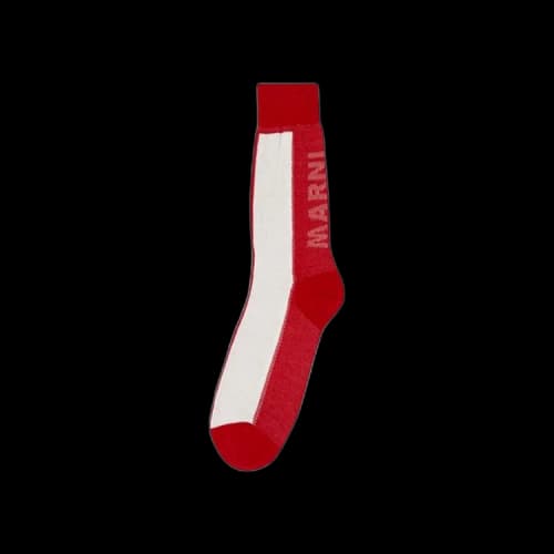 Marni Socks 'Burgundy'