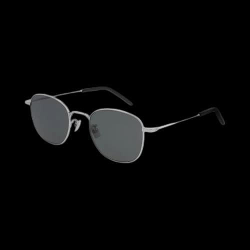 Saint Laurent Round Sunglasses 'Silver/Grey'