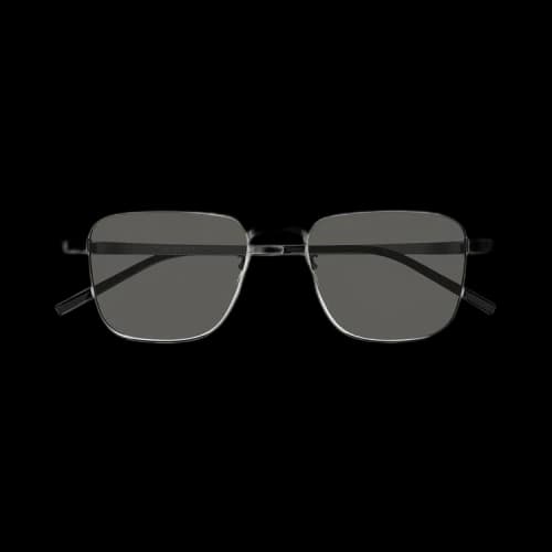 Saint Laurent Square Sunglasses 'Silver/Grey'