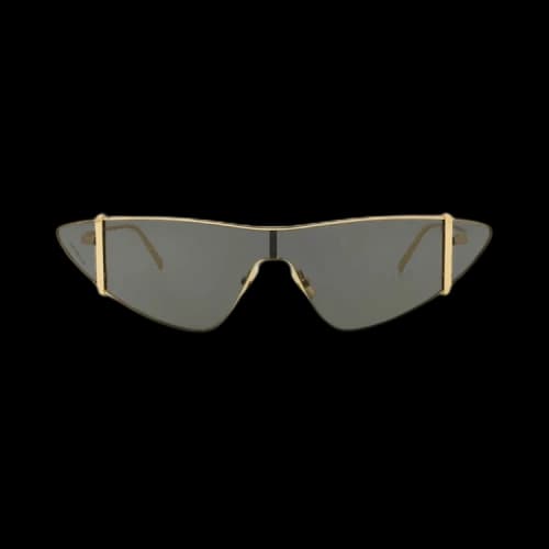 Saint Laurent Cat Eye Sunglasses 'Gold/Grey'