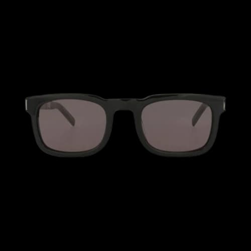 Saint Laurent Square Sunglasses 'Black/Silver'