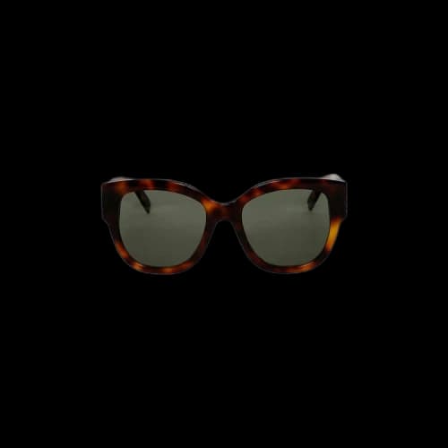 Saint Laurent Oversized Cat Eye Sunglasses 'Havana'