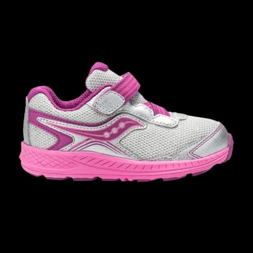 Saucony Ride 10 Little Kid 'Silver Pink'