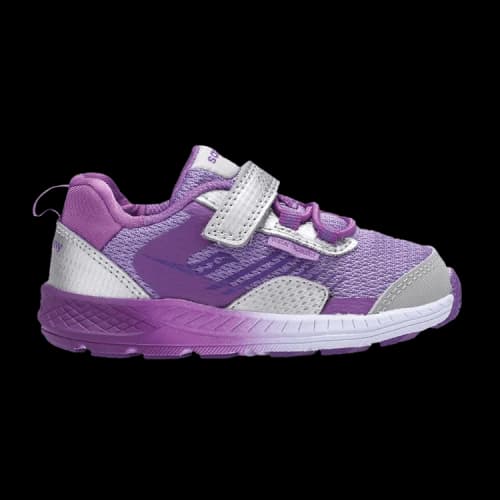 Saucony Wind Shield AC Little Kid 'Silver Purple'
