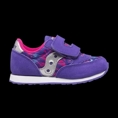 Saucony Jazz Hook & Loop Little Kid 'Purple Swirl'