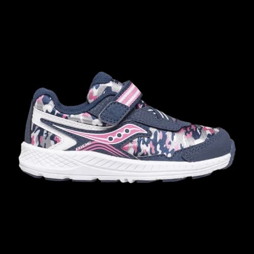 Saucony Ride 10 Little Kid 'Navy Pink Camo'