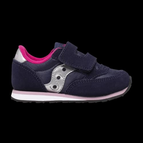 Saucony Jazz Hook & Loop Little Kid 'Navy Pink'