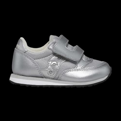 Saucony Jazz Hook & Loop Big Kid 'Silver'