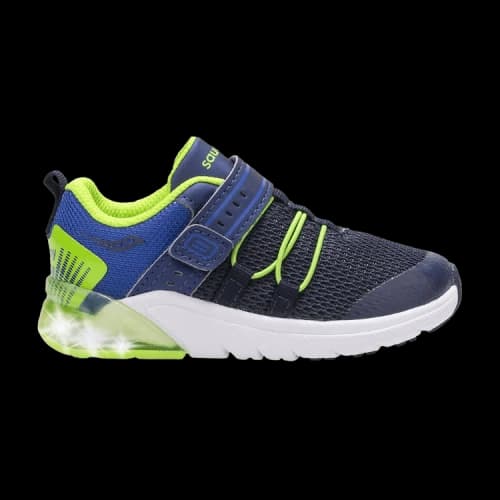 Saucony Flash Glow 2.0 Little Kid 'Navy Green'