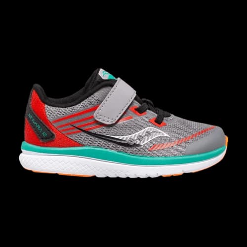 Saucony Kinvara 12 Little Kid 'Grey Orange'