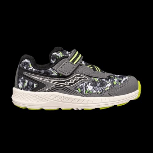 Saucony Ride 10 Little Kid 'Olive Camo'