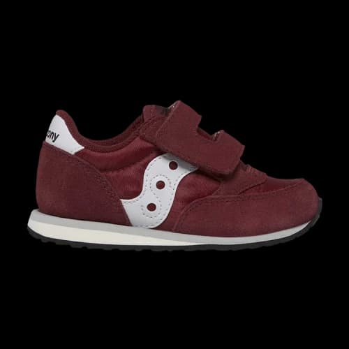 Saucony Jazz Hook & Loop Big Kid 'Burgundy'