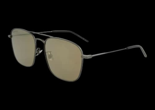 Saint Laurent Aviator Sunglasses Ruthenium/Brown (SL309-30008020-012)