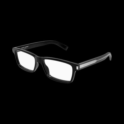 Saint Laurent Rectangular Eyeglasses 'Black'