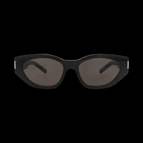 Saint Laurent Cat Eye-Frame Recycled Acetate Sunglasses Black Black Black (SL638-30014749-001)