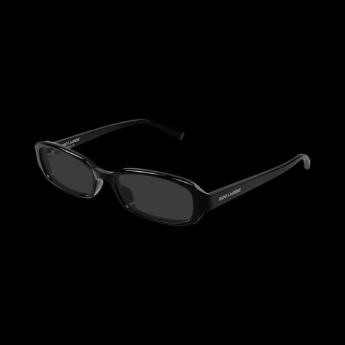 Saint Laurent Oval Sunglasses 'Black'