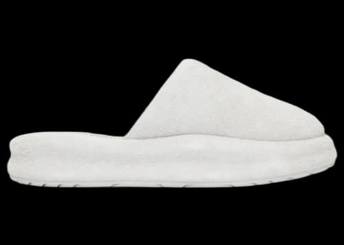 SKYLRK Rest Slipper Hairy Suede Hailey Grey