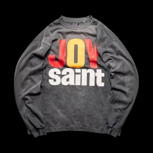SAINT Mxxxxxx Joy Saint Long-Sleeve Tee 'Black'