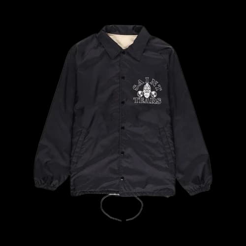 Saint Michael Saint Tears Coach Jacket 'Black'