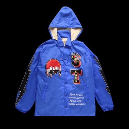Saint Michael DT Holy Grail Coaches Jacket 'Blue'