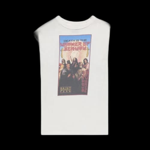 Saint Michael Without Fear T-Shirt 'White'