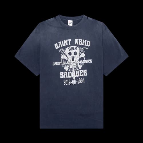 SAINT Mxxxxxx x Neighborhood Saint Tee 'Navy'