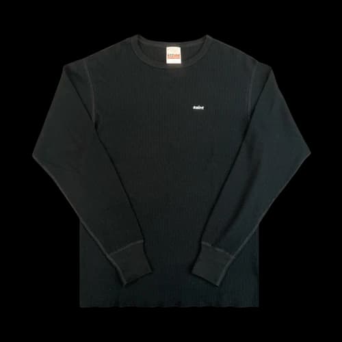 Saint Michael Thermal Shirt 'Black'