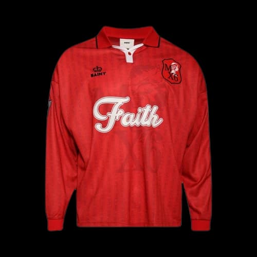 Saint Michael Faith Soccer Shirt 'Red'