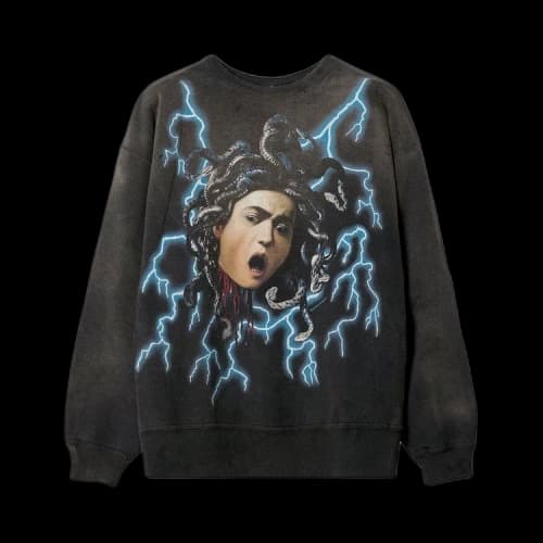 SAINT Mxxxxxx Medusa Crewneck 'Black'