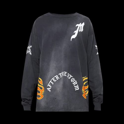 SAINT Mxxxxxx Long-Sleeve Tee 'Black'