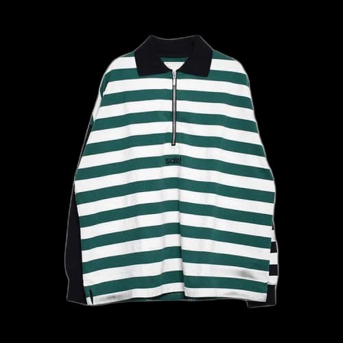 SAINT Mxxxxxx Border Top 'Green/White'