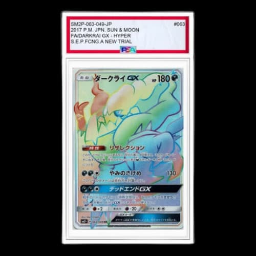 Pokemon Facing a New Trial [SM2+ 063/049] 'Darkrai GX HR'